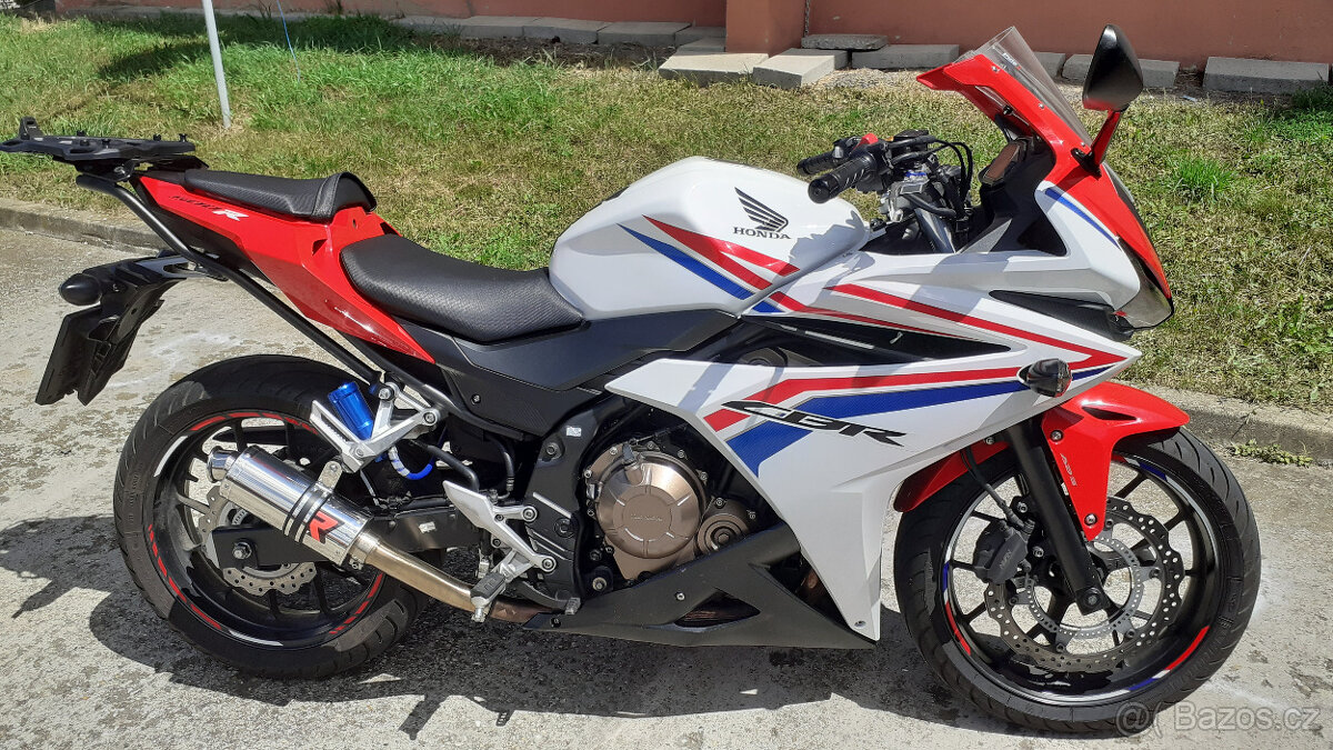 Honda CBR500R - S ladeným podvozkom