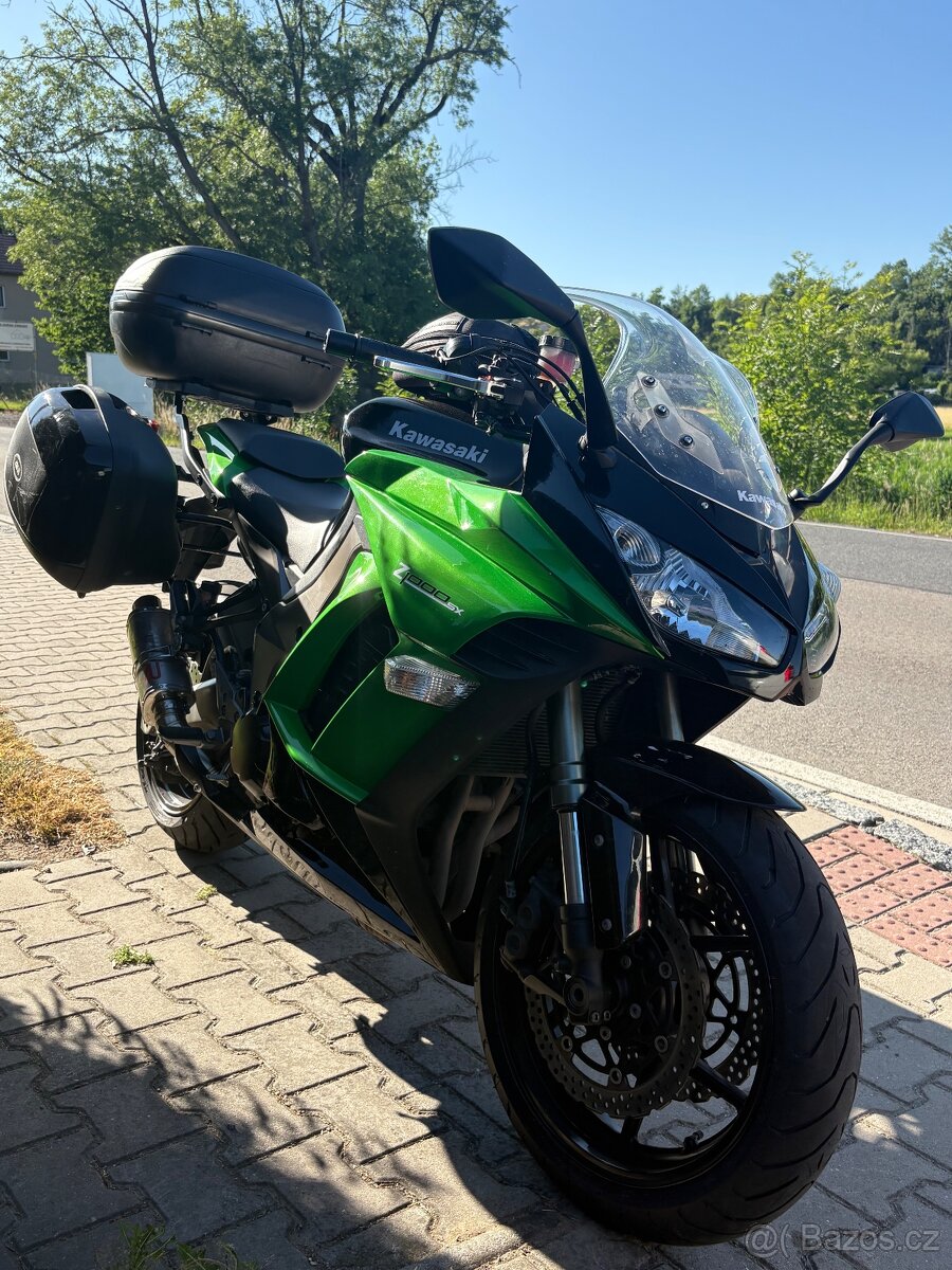 Kawasaki Z1000SX po servisu 2012 kufry nové pneu