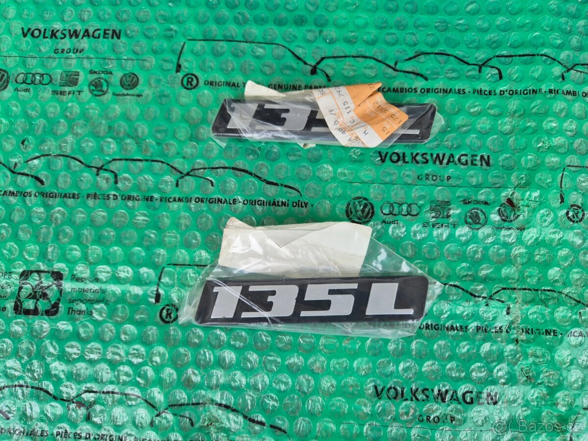 nápis "135L" pro Škoda Favorit 115792234