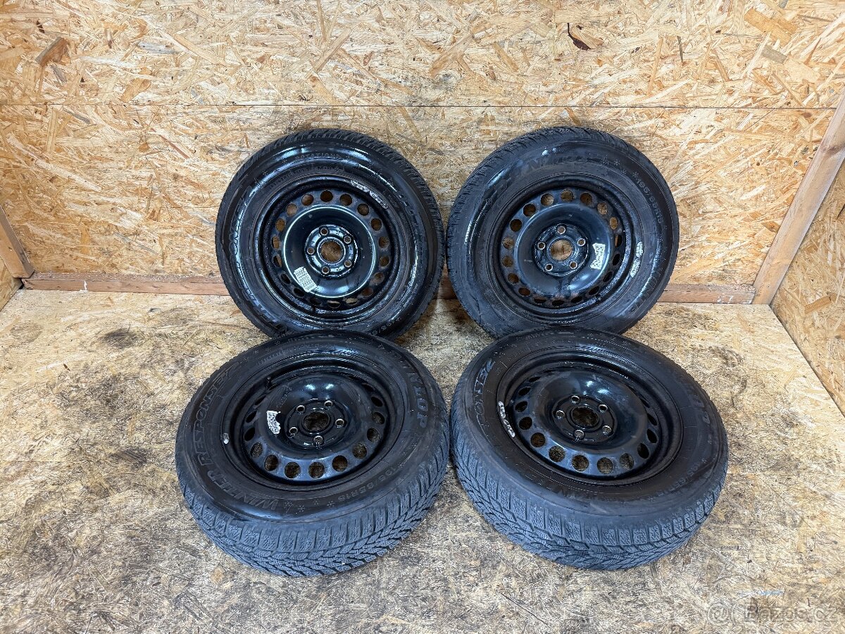 SADA DISKŮ S PNEU 195/65 R15 ZIMNÍ 5X112 ET47 6Jx15H2