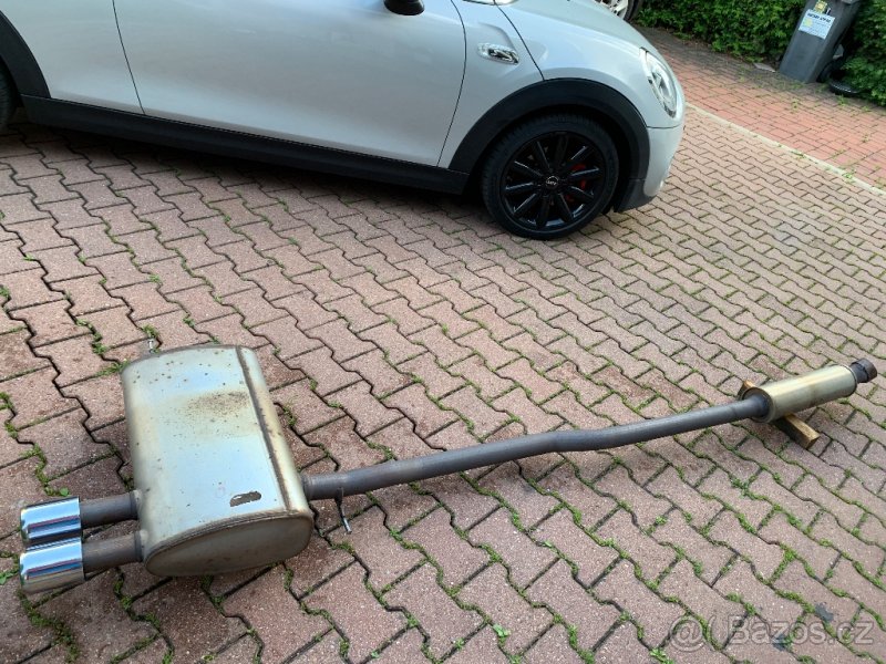 Prodám cely originál výfuk Mini Cooper S F56, střední i zad