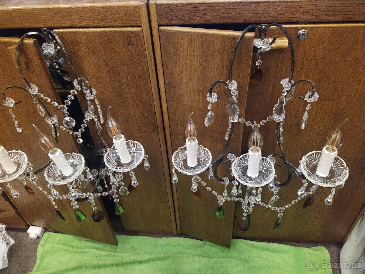 Prodám luxusní nástěnná svítidla Verona Orion