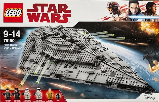 LEGO Star Wars 75190 Hvězdný destruktor Prvního řádu