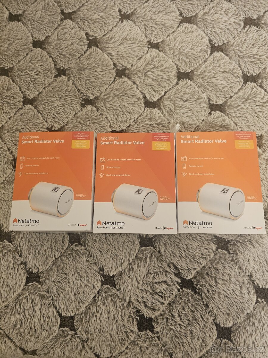 Netatmo smart hlavice