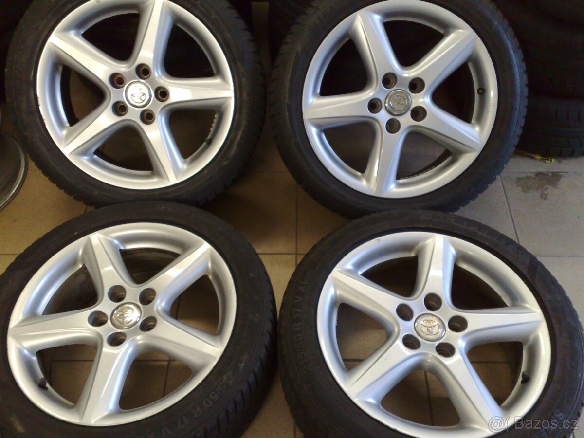 alu kola toyota 5x114,3 r17 original toyota 215/55/17