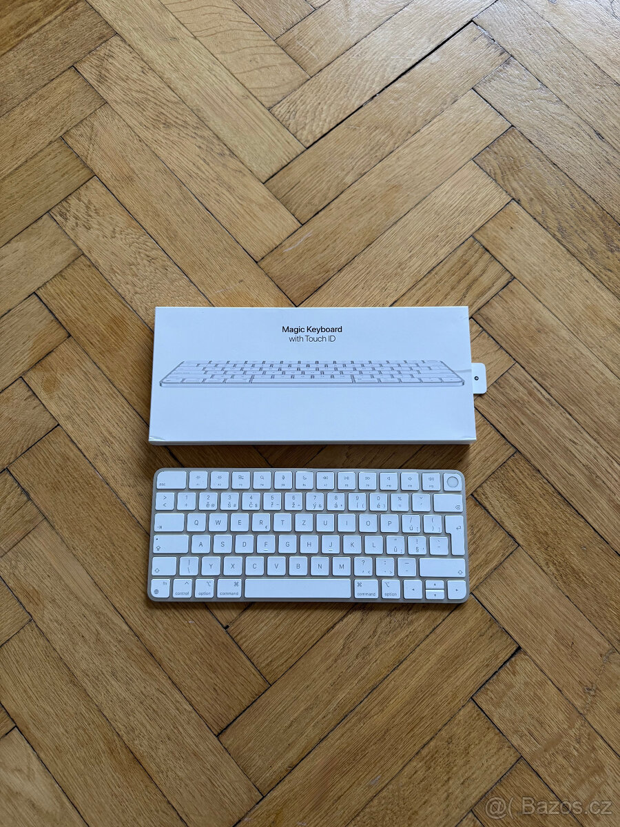 Nová klávesnice Apple Magic Keyboard 2024 s Touch ID - CZ