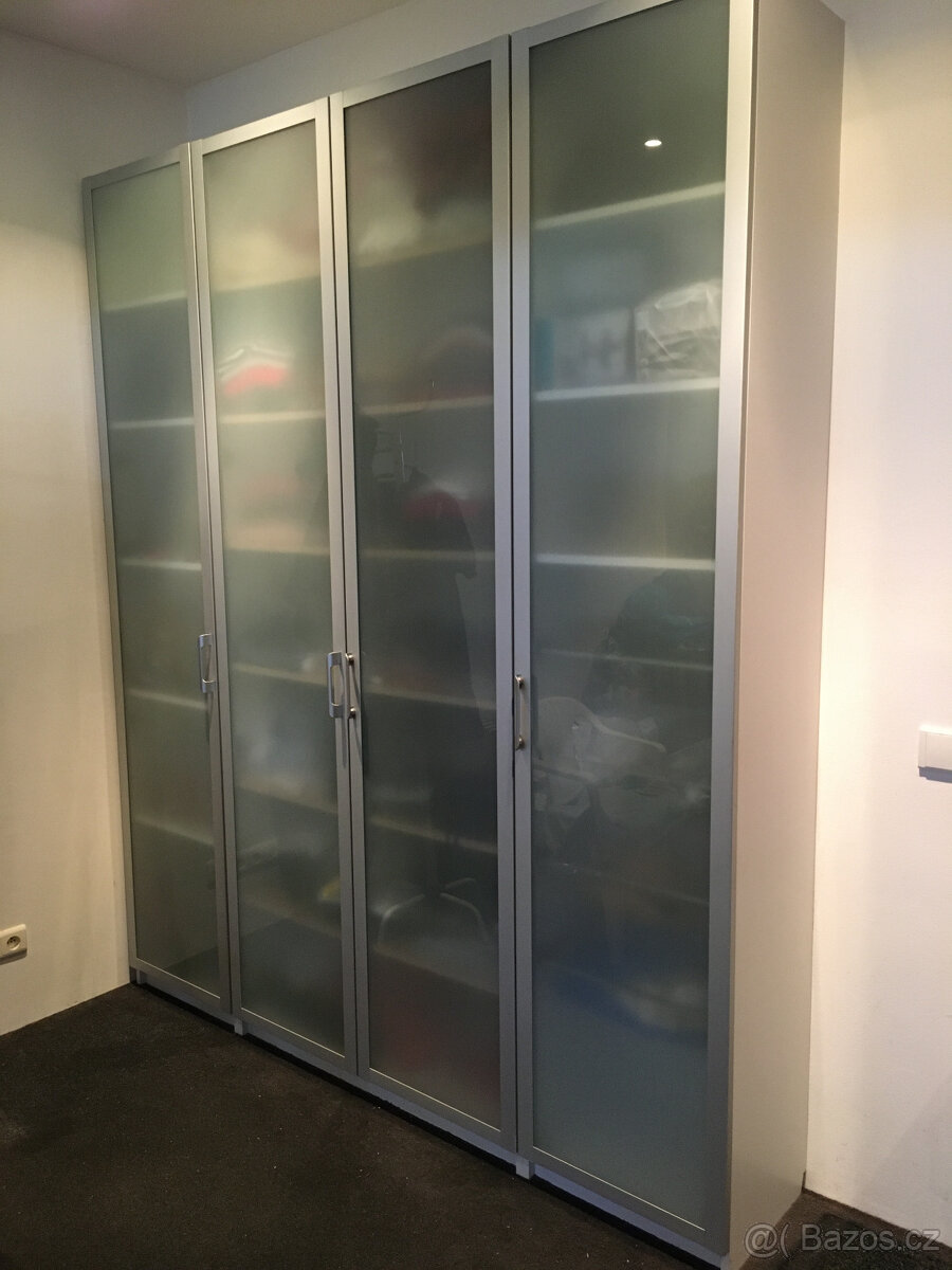 PAX IKEA dveře sklo matné