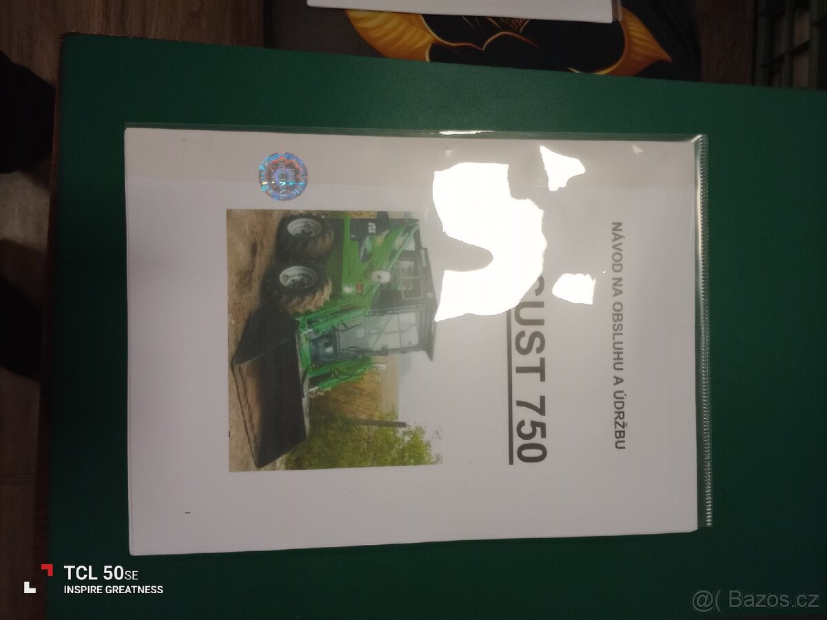 Locust 750. Návod k obsluze