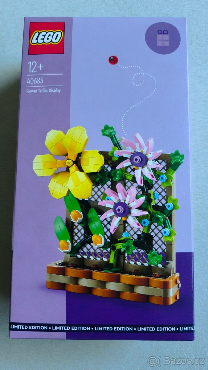 LEGO Limited Edition 40683 Treláž s květinami -
