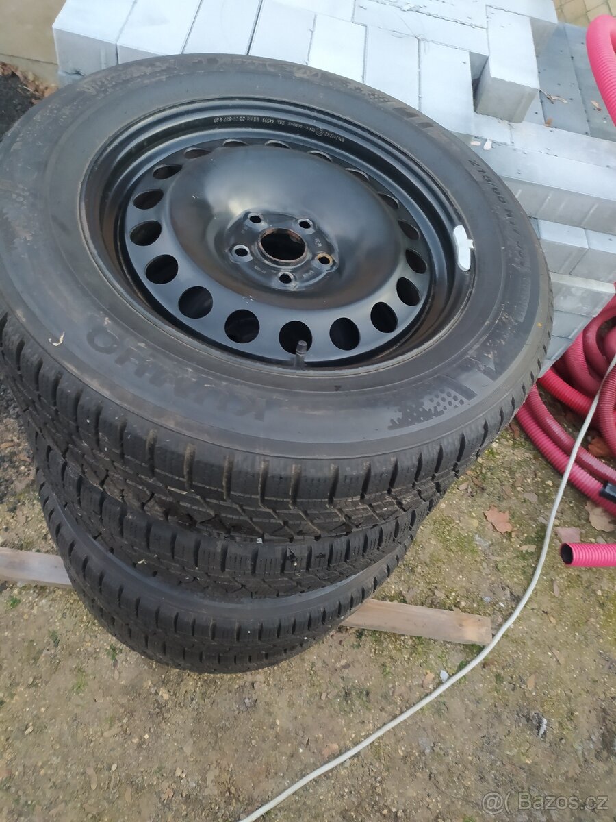 KOLA ŠKODA KODIAG-R17+ZIMNÍ PNEU KUMHO 215/65/R17 - 4ks