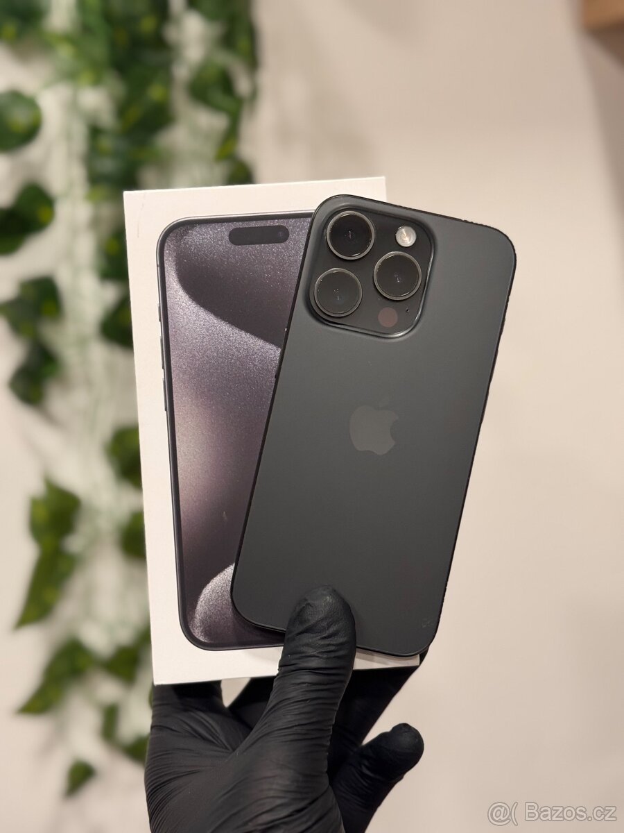 iPhone 15 Pro 128GB černý