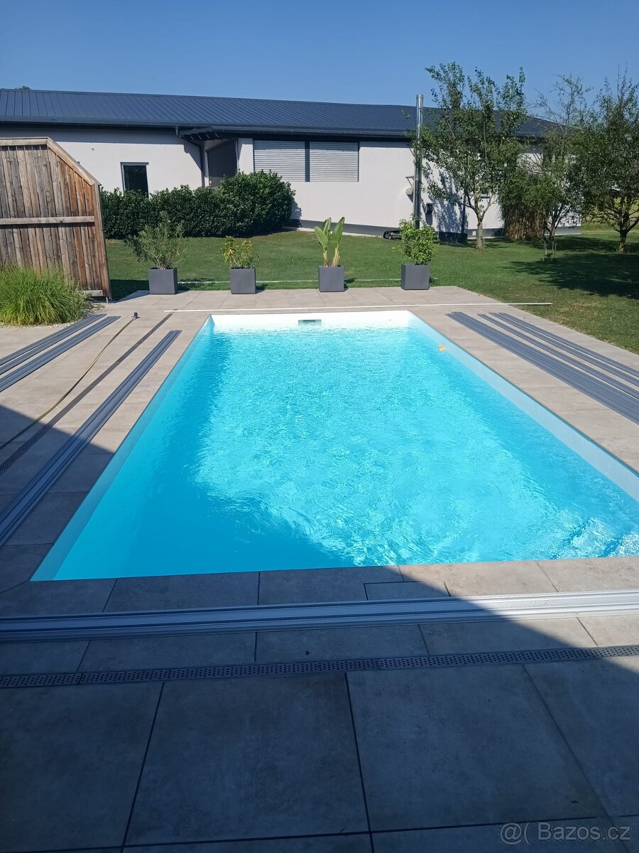 Bazénový set 6x3 se zastřešením Elegance