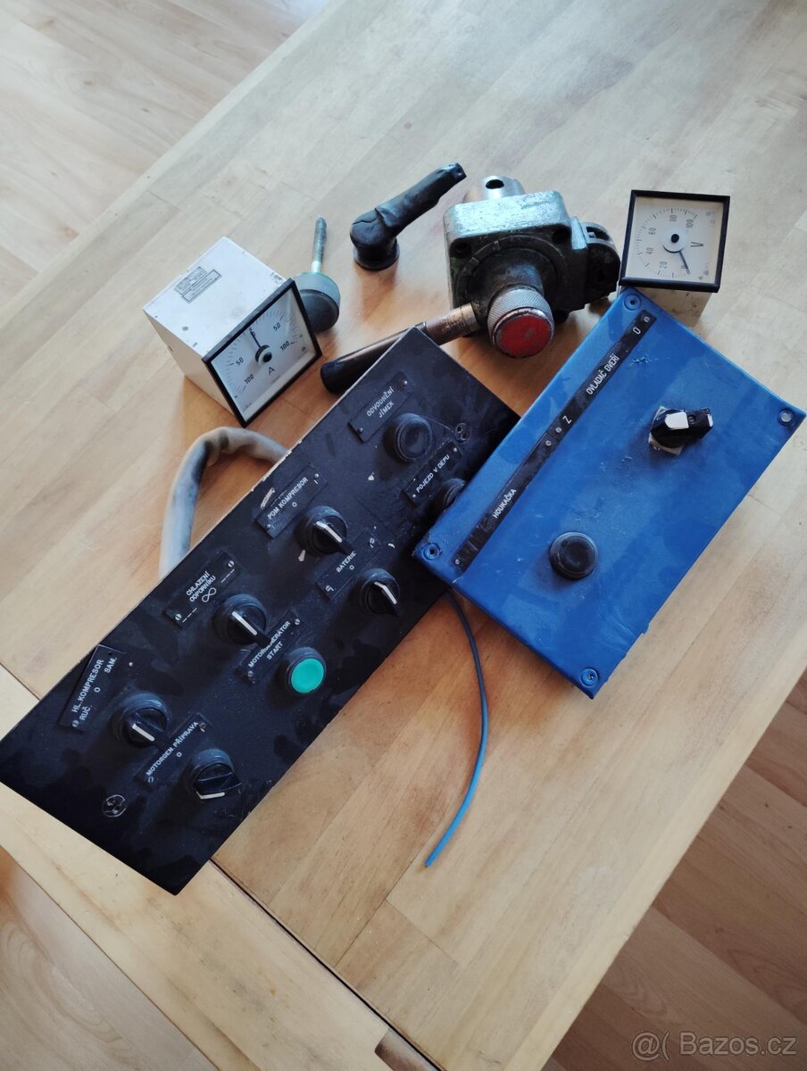 Dráhy, vlaky, součástky