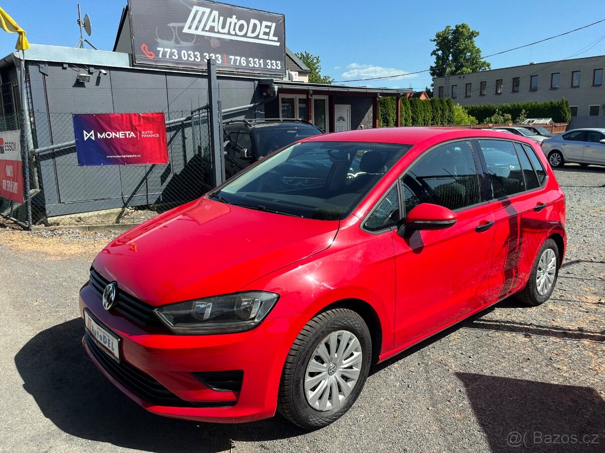 Volkswagen Golf Sportsvan 1,4 TSi 92 kW Klimatizace, 8x Pneu