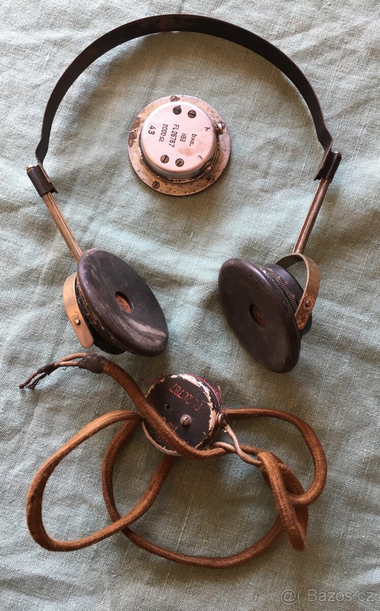 Sluchátka Telefunken Wehrmacht