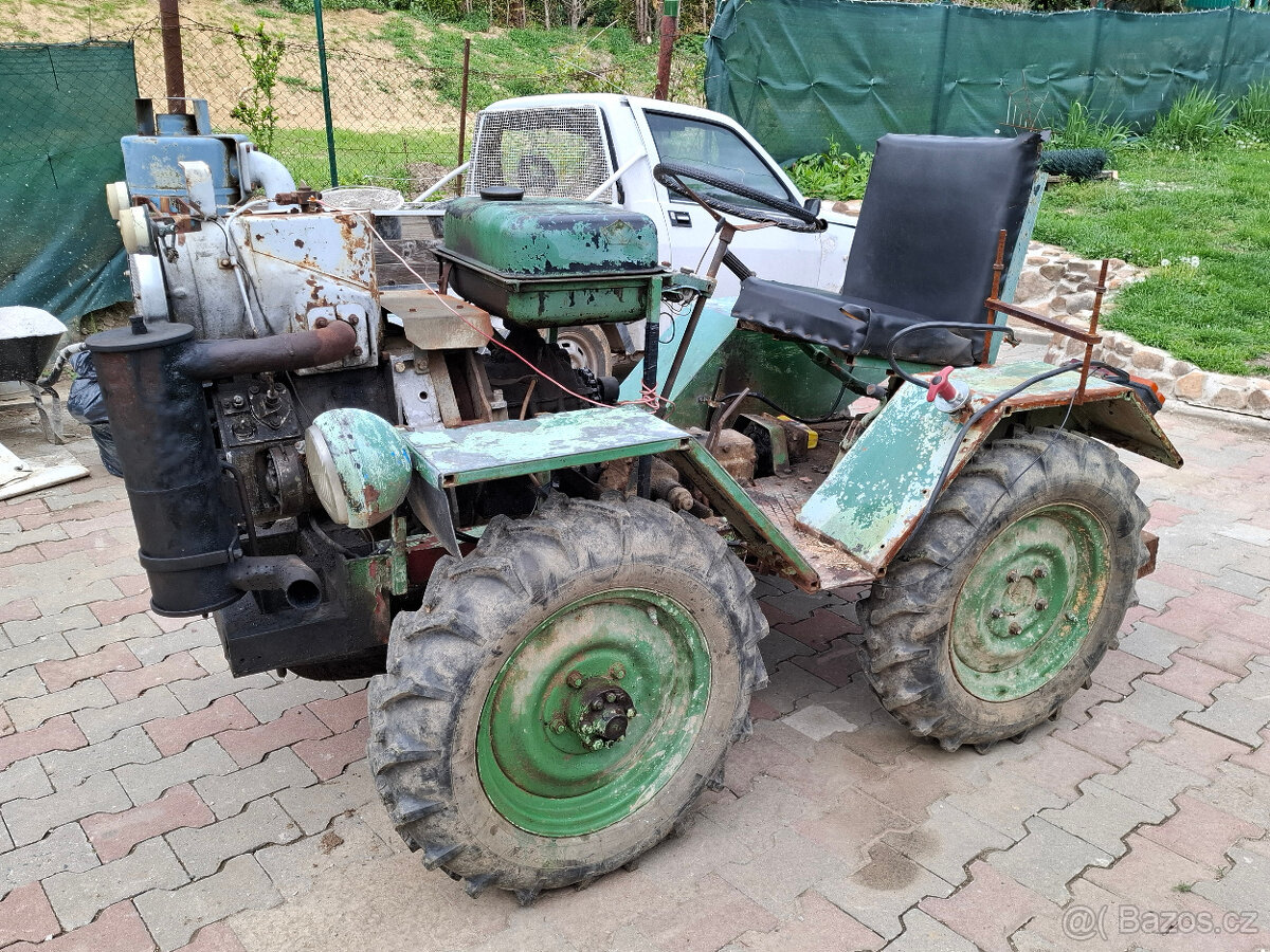 Traktor domácí výroby