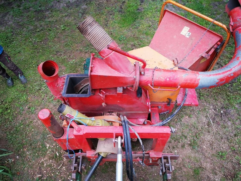 Štěpkovač použitý Dücker HF 760 pro traktor Unimog