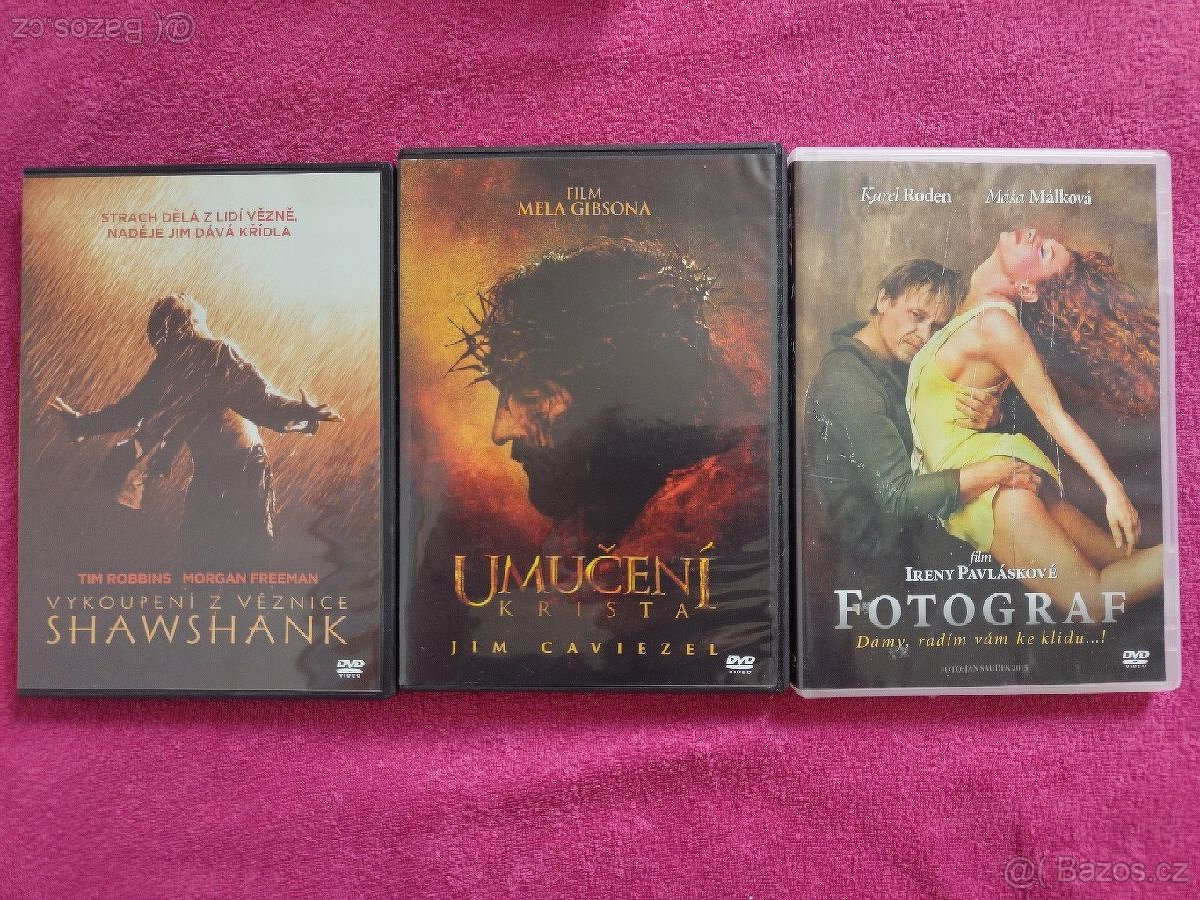Filmy DVD + dárek zdarma