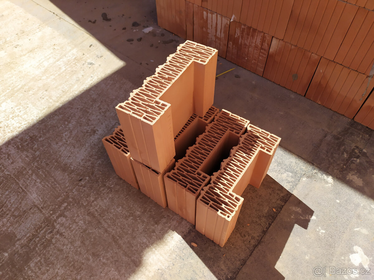 Cihly Porotherm 38 EKO+ Profi 1/2 K P8 - 18ks