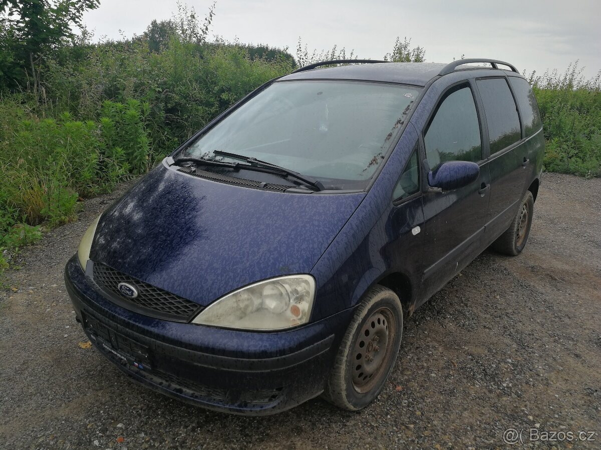 Ford Galaxy 1,9Tdi bez stk ,tažné 2000kg