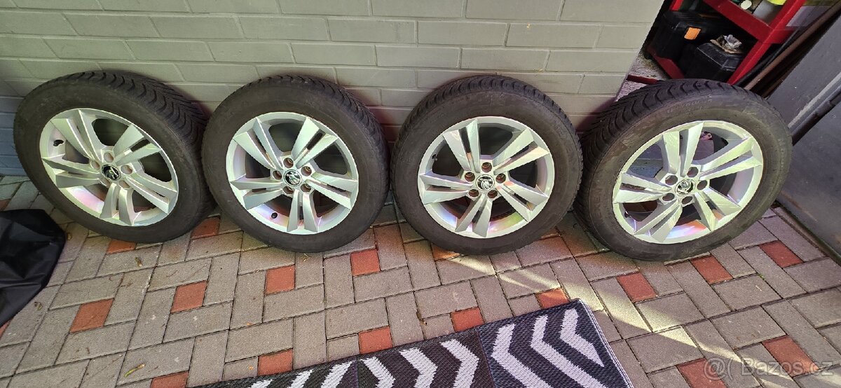 Originál alu kola 15" Škoda Fabia III