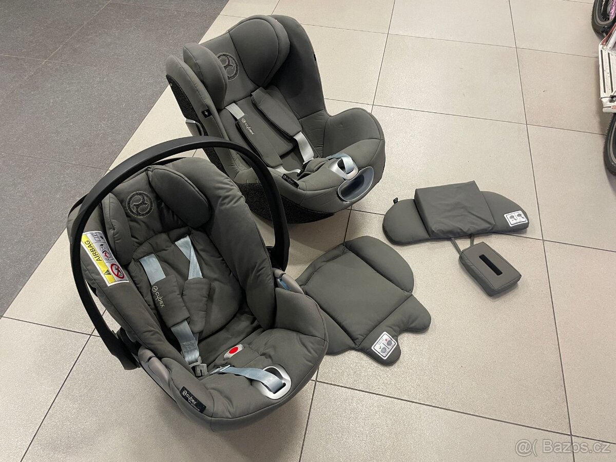 Vajicko+sedacka+otocna podstava cybex