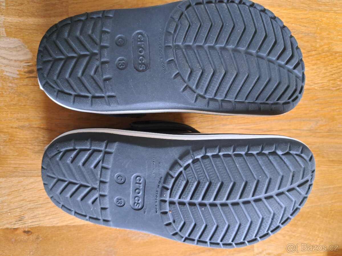 Dětské pantofle Crocs, vel. C13