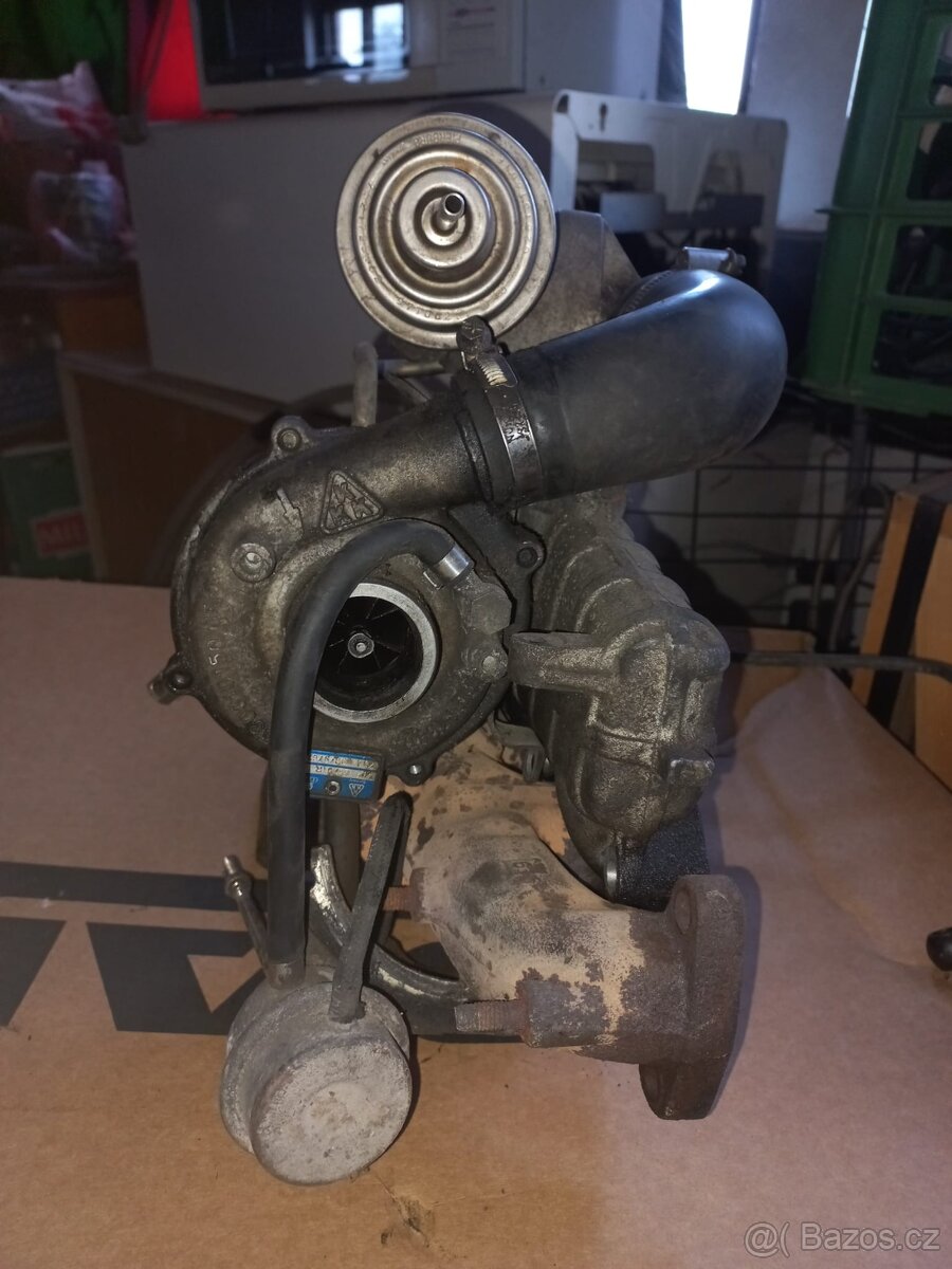 Turbo, turbomychadlo VW 1,9 TDI