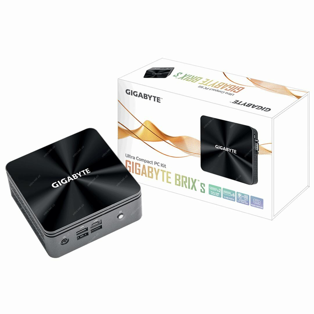nové miniPC Gigabyte Brix s Intel Core i7–10710U a 16GB DDR4