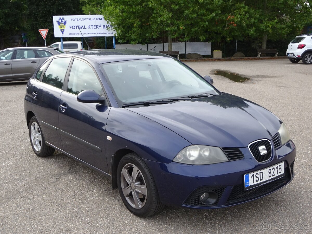Seat Ibiza, 1.2i r.v.2008(51 KW) klima Koupeno ČR