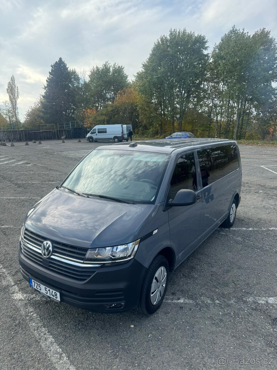 VW Transporter 2.0 TDI 110KW 4X4 DSG 1.MAJ.ČR LONG/7 MÍST/AC