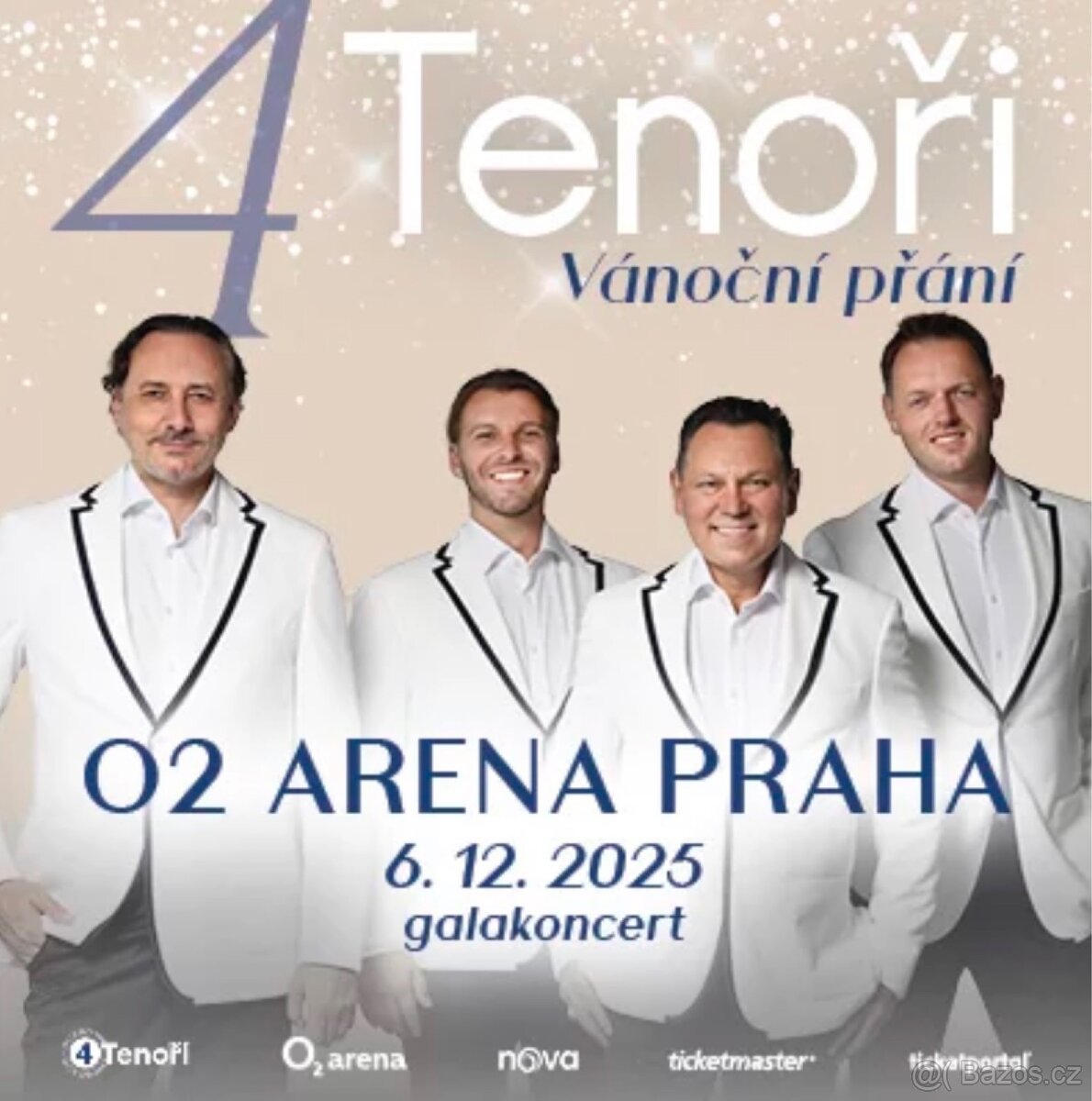 4 TENOŘI, VIP KLUBOVÉ PATRO, 6.12.2025 O2 ARENA