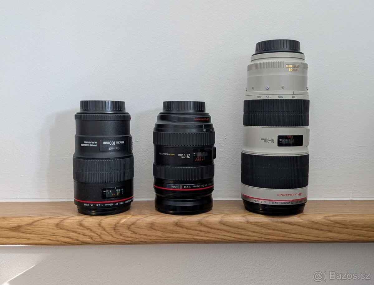 CANON tělo a objektivy