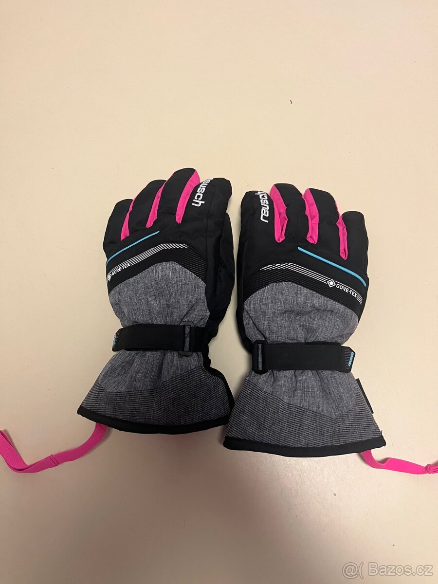 Prodám dětské, zimní rukavice Reusch goretex vel. 6/10-12let