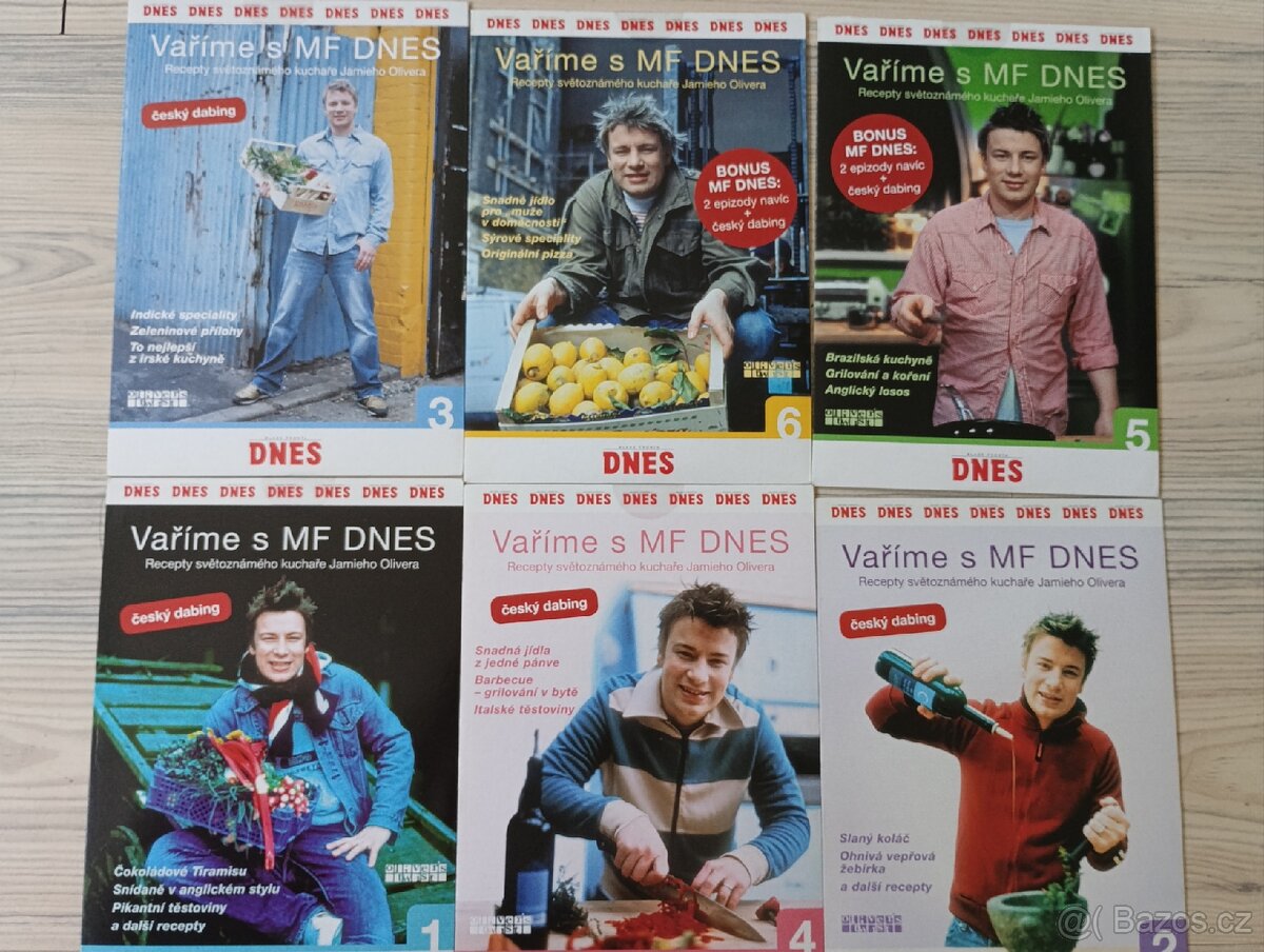 DVD vaření Jamiho Olivera