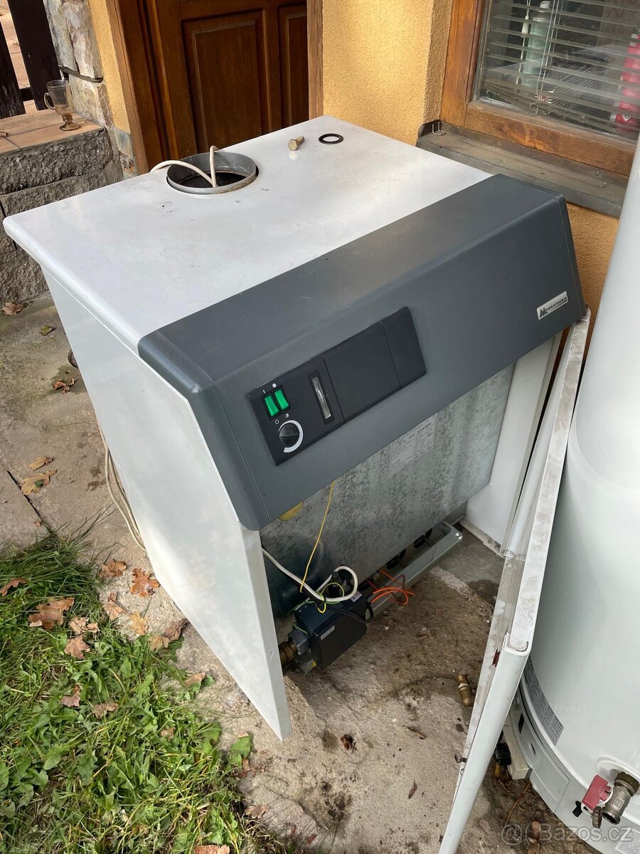 Funkční plynový kotel a karma