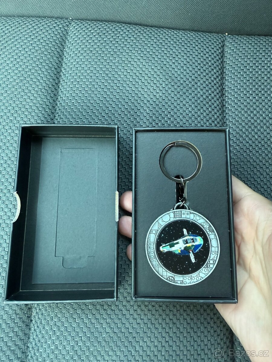 LEGO Star Wars 5009394 Klíčenka Jango Fett jeho hvězdná loď