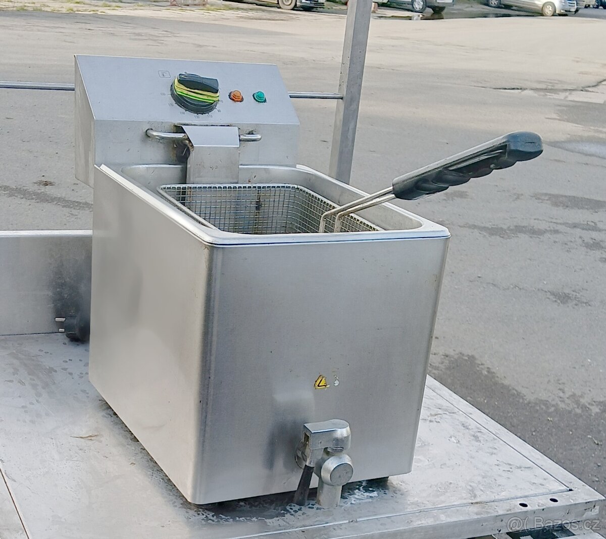 Fritéza gastro s výpustí