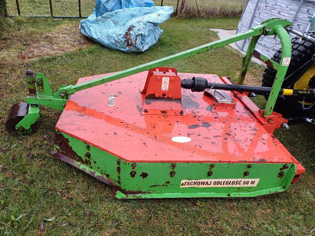 Horizontální mulčovač R 160 za traktor i malotraktor