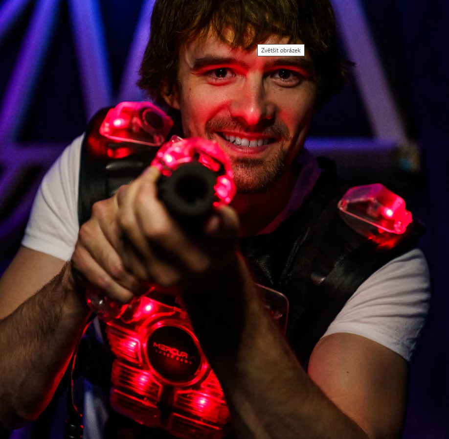 Laser game na Lužinách až pro 10 hráčů