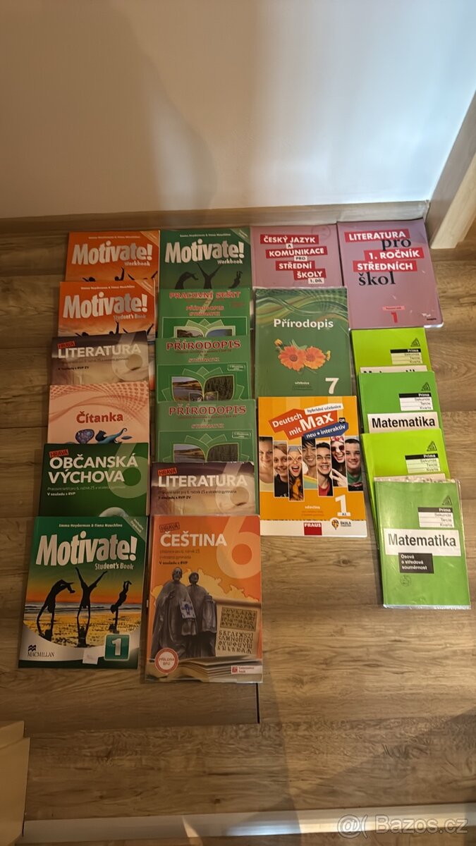 Ucebnice pro gymnázia, ZŠ druhý stupeň