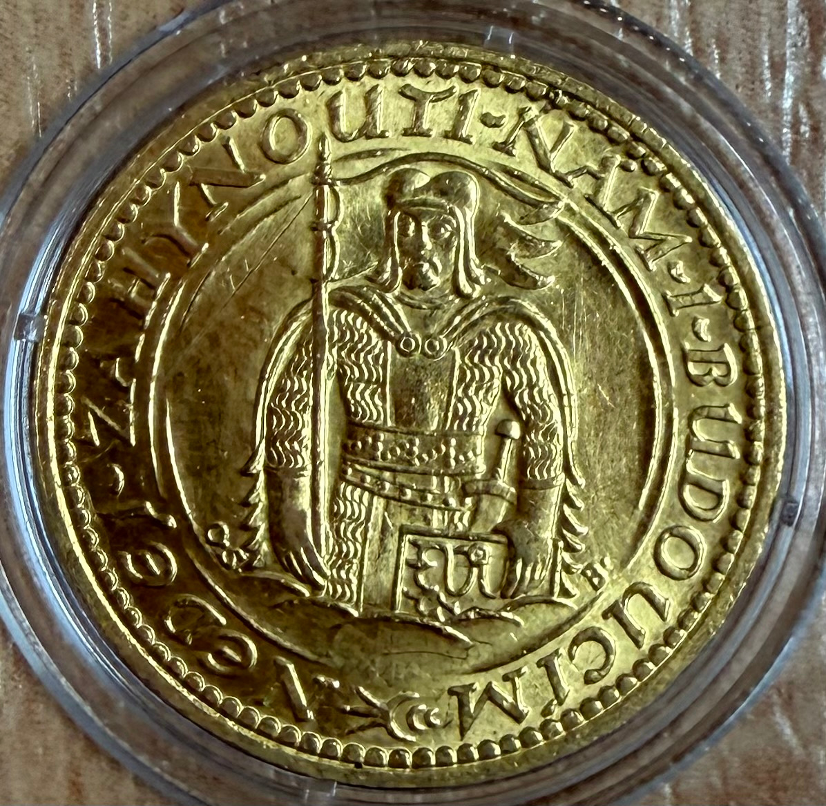 Svatováclavský dukát 1927 hezký sbírkový kus