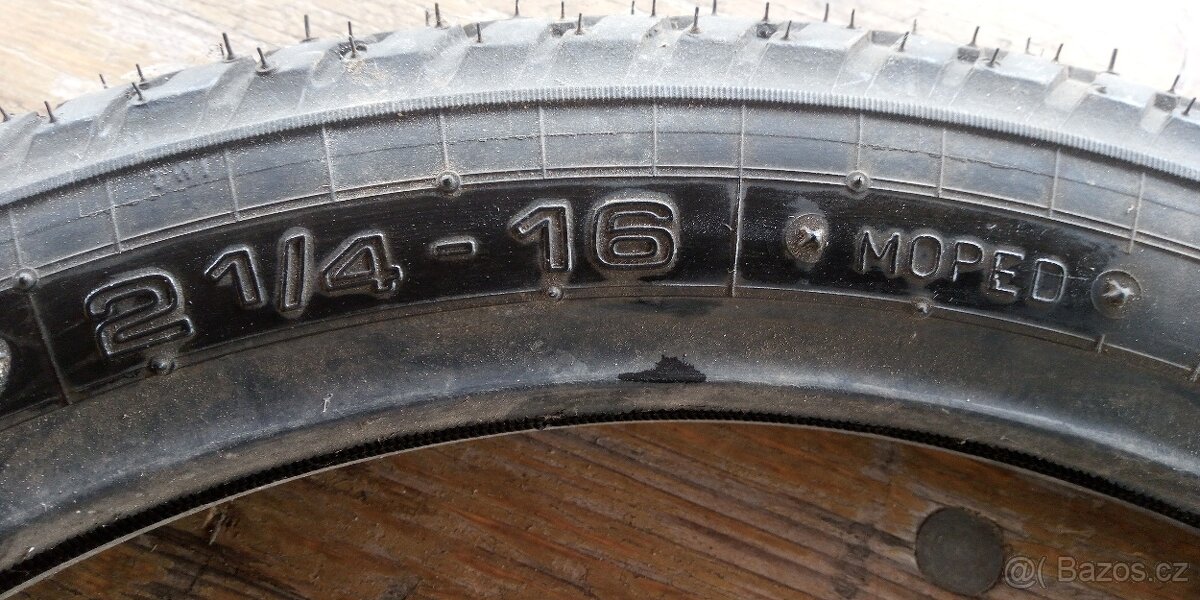 pneu a duše babeta,jawa ne pionýr nebo moped stadion