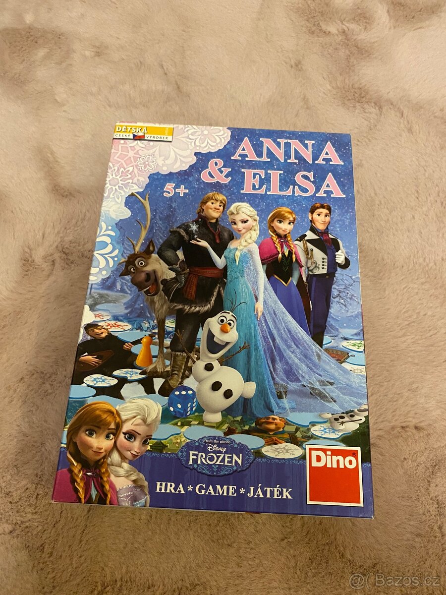 Stolní hra Anna a Elsa