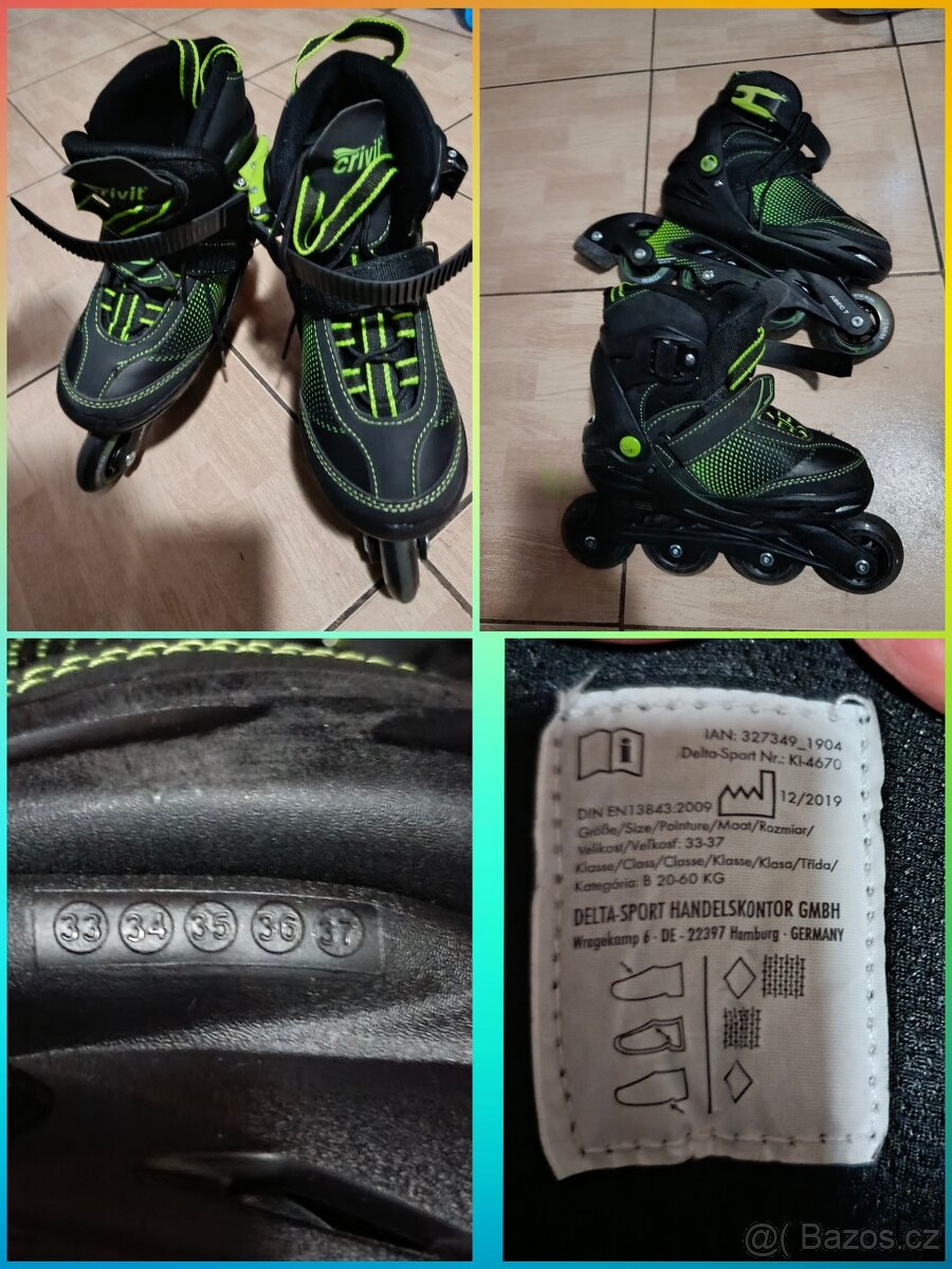 In-line bruske vel 33-37