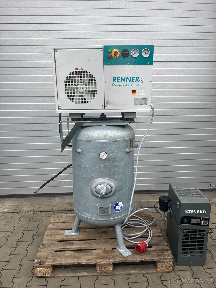 Šroubový kompresor Renner 7,5kw