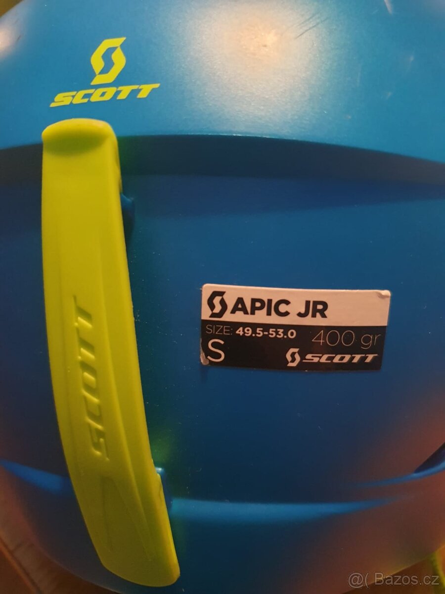 Dětská lyžařská přilba helma SCOTT Apic Jr S 49-53