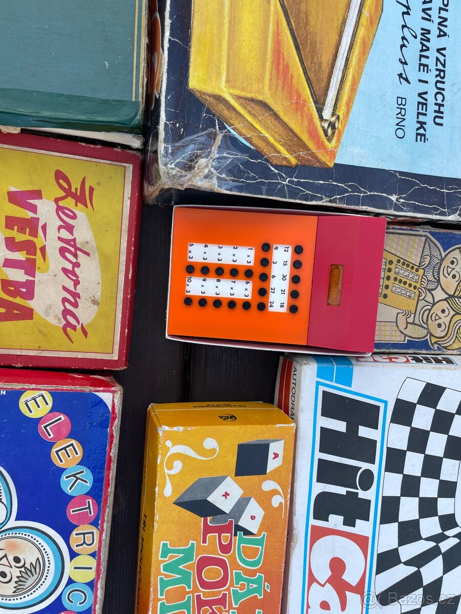 RETRO hry -hlavolamy Československo