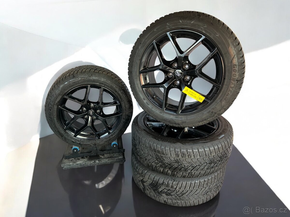 Alu kola Ford 5x108 + zimní 215/55r17