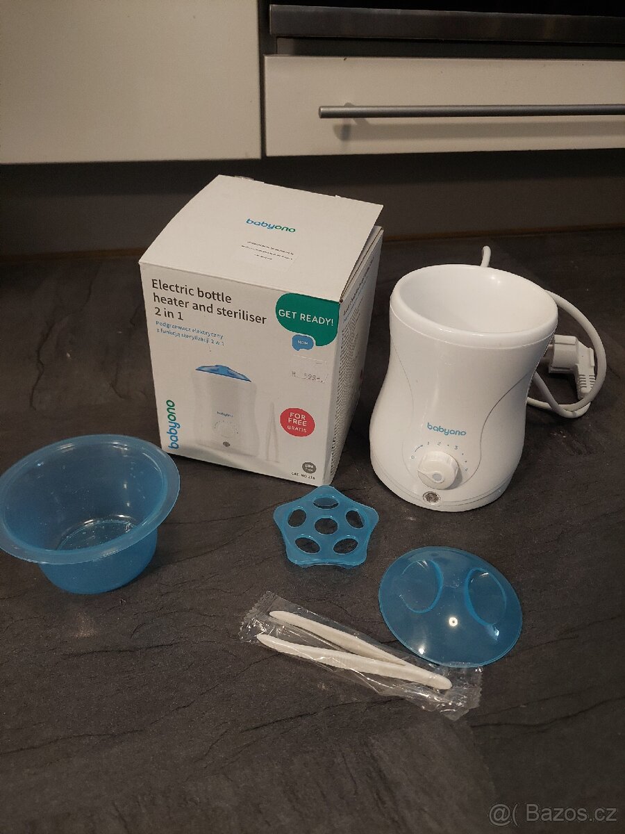 Ohřivač mléka, dětské stravy sterilizátor.